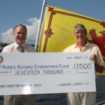 Rotary Bursary Endowment Fund Donation August 3, 2011